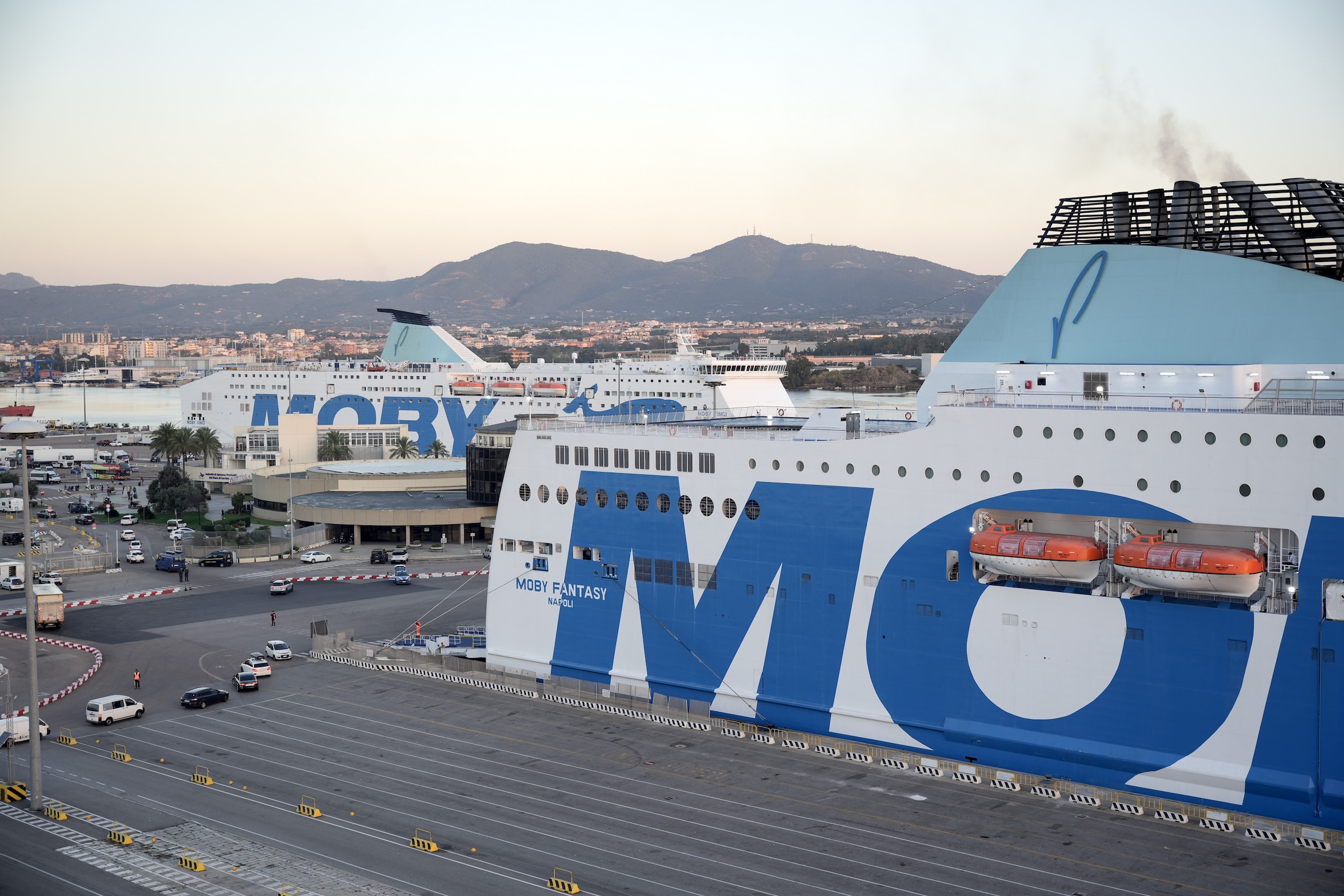 Fähre Civitavecchia - Olbia auf dem Tyrrhenischen Meer
