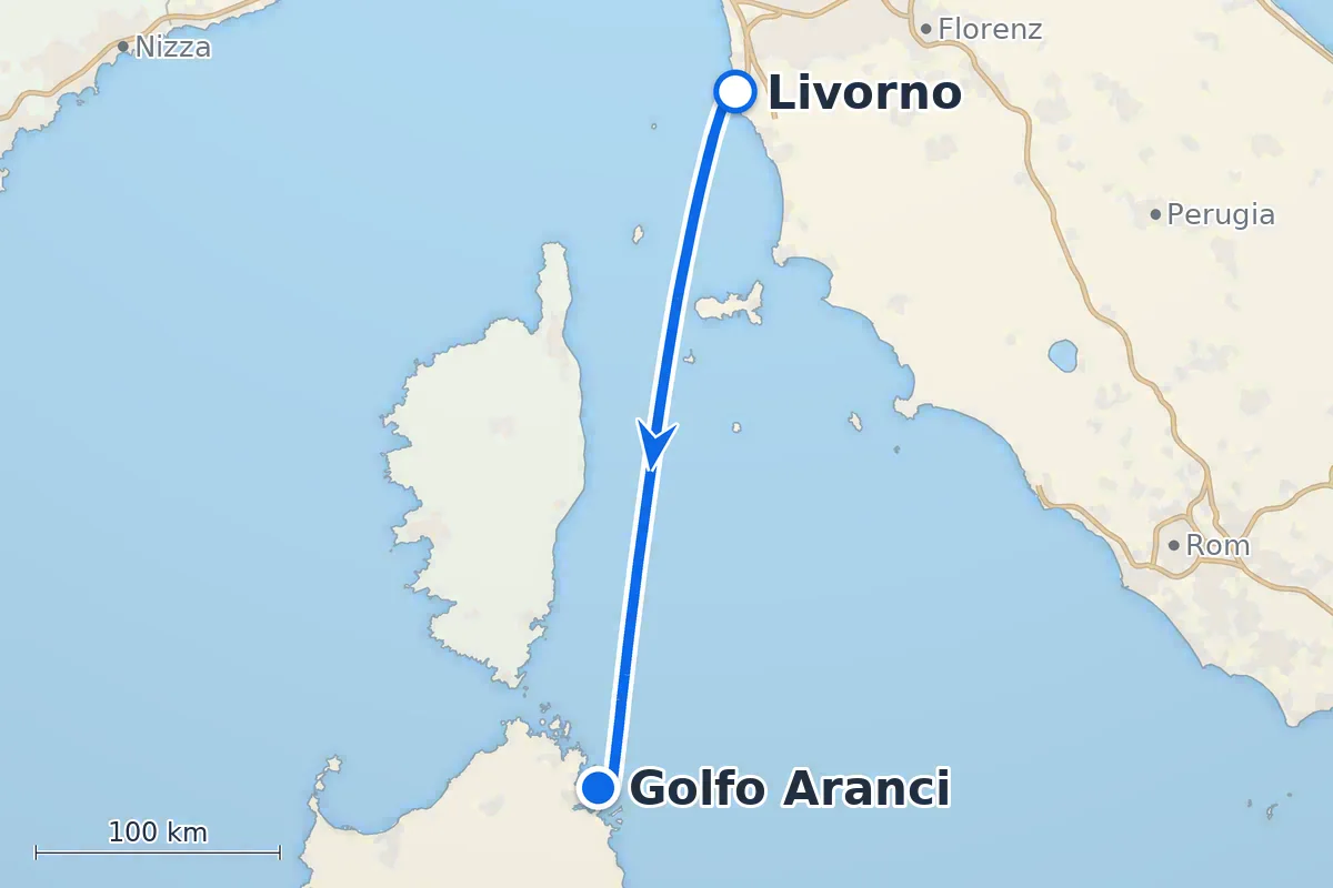 Livorno - Golfo Aranci